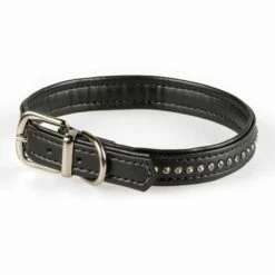 Basic Sparkle Strasshalsbånd Svart