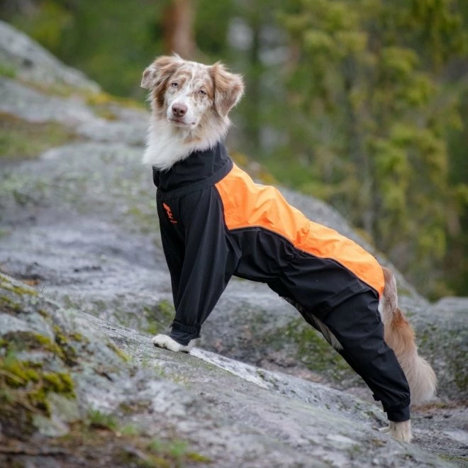 Feel Active Helsingborg Hundoverall Refleks Svart/Orange