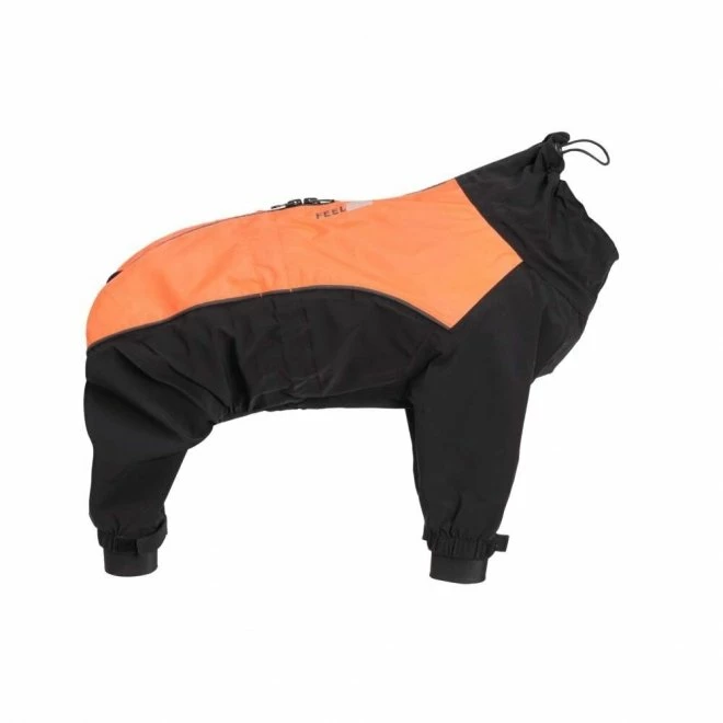 Feel Active Helsingborg Hundoverall Refleks Svart/Orange - Bilde 2