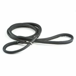 Feel Leather Retrieve Rund Retrieverkobbel Svart