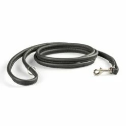 Feel Leather RoundRundsyd Lærkobbel Svart