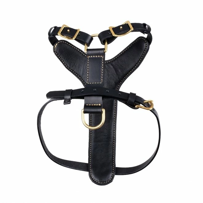 Feel Leather Sturdy Skinn Sele Svart - Bilde 4