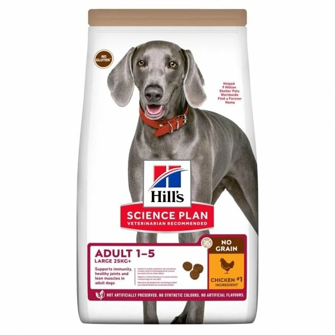 Hill's Science Plan Dog Adult No Grain Large Breed Chicken 14 Kg