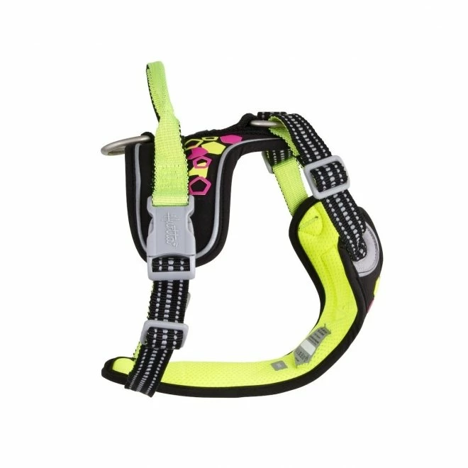 Hurtta Weekend Warrior Hundesele, Neon & Sort - Bilde 4