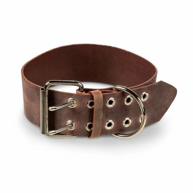 Feel Wide 2.0 Lærhalsbånd, Brun