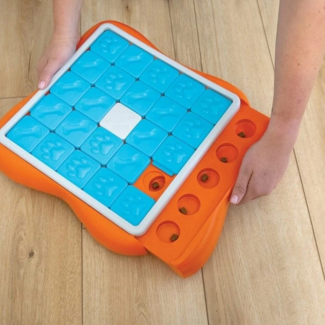 Nina Ottosson Dog Challenge Slider Orange-Turkis - Bilde 5