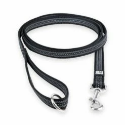 Pro Dog Grip Leash Reflective Black